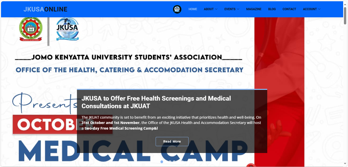 JKUAT Alumni Online Portal
