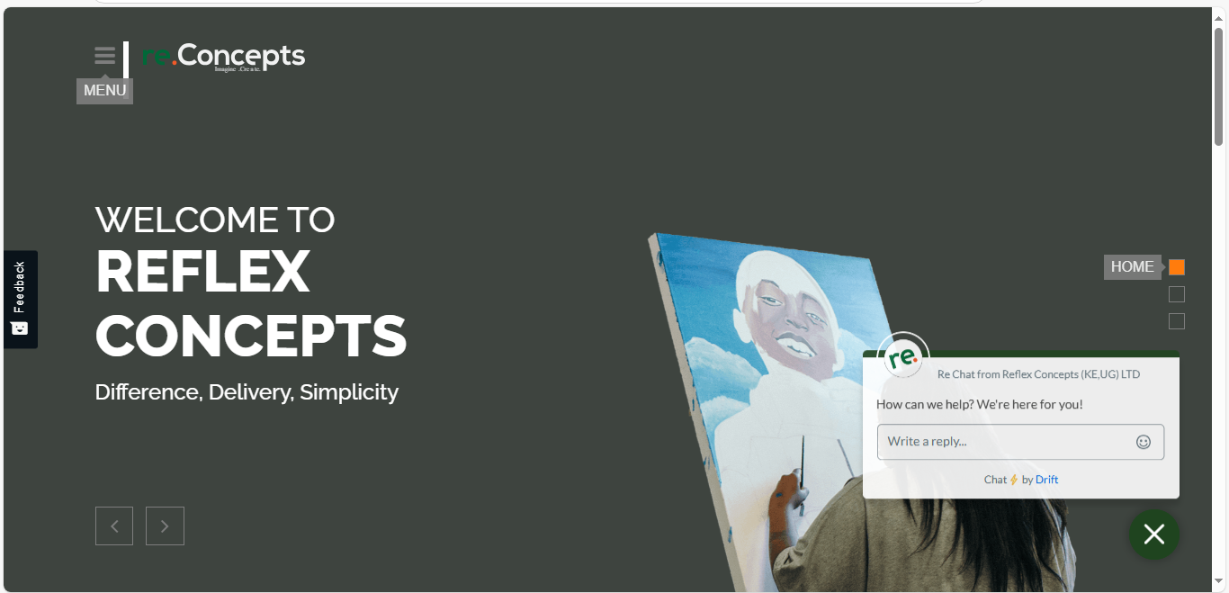 Reflex Concepts Website